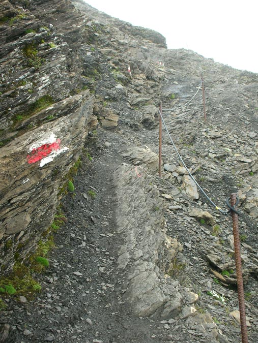 Ostgrat im Schilthorn-Schlussanstieg