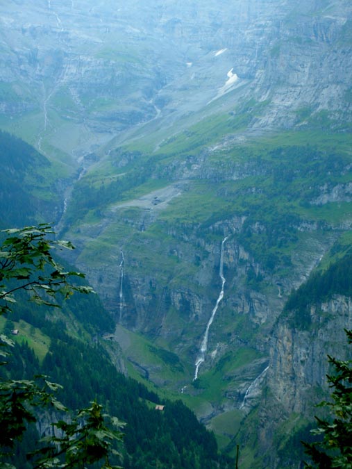 Trümmeltal, Blick von Mürren aus