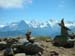 Eiger, Mönch und Jungfrau vom Gemmenalphorn-Gipfel aus gesehen