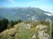 Kurz unterhalb des Niesen Gipfels, Blick zur Gantrisch-Stockhorn-Kette