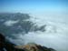 Nebel flutet ins Simmental, vom Niesen aus gesehen
